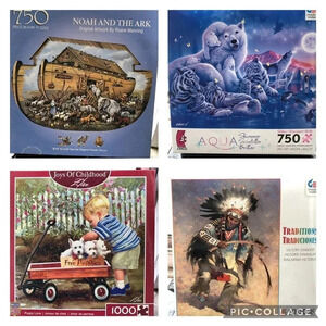 Puzzles Vintage/Old Unopened/Open Boxes